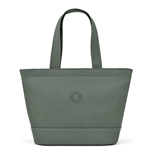 Bugaboo Wickeltasche, Windeltasche mit leicht zugänglichen Fächern, isoliertem Flaschenhalter, Wickelauflage und 3 Innentaschen, in Forest Green von Bugaboo