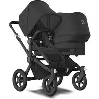 bugaboo Geschwisterwagen Donkey 5 Duo Complete Black/Midnight Black von Bugaboo