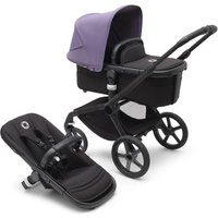 bugaboo Kinderwagen Fox 5 mit Liegewanne und Sitz Black/Astro Purple von Bugaboo