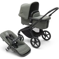 bugaboo Kinderwagen Fox 5 mit Liegewanne und Sitz Black/Forest Green von Bugaboo