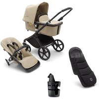 bugaboo Kinderwagen Fox Cub Complete Black/Desert Beige von Bugaboo