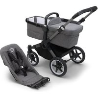 bugaboo Kombikinderwagen Donkey 5 Base Graphite/Grey Melange von Bugaboo