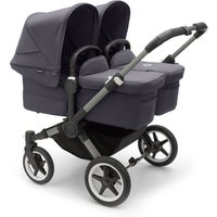 bugaboo Zwillingswagen Donkey 5 Twin Complete Graphite/Stormy Blue von Bugaboo