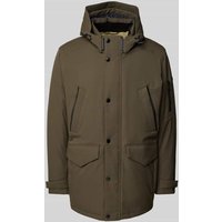 bugatti Parka mit Kapuze Modell 'Rainseries' in Oliv, Größe 56 von Bugatti