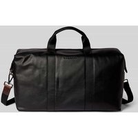 bugatti Weekender aus Leder Modell 'Corso Deluxe' in BLACK, Größe 1 von Bugatti