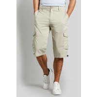 Bermudashorts mit Elasthananteil in ecru von Bugatti