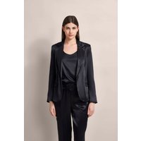 Blazer aus Satin in schwarz Blazer aus Satin in schwarz von Bugatti