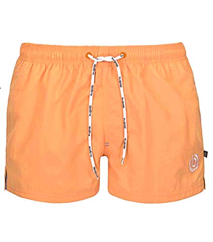 bugatti® - Moderne Herren Badeshort, Orange in Größe M von bugatti