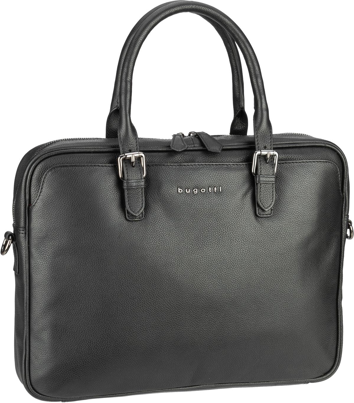 Bugatti Bella Briefcase  in Schwarz (8.5 Liter), Aktentasche von Bugatti