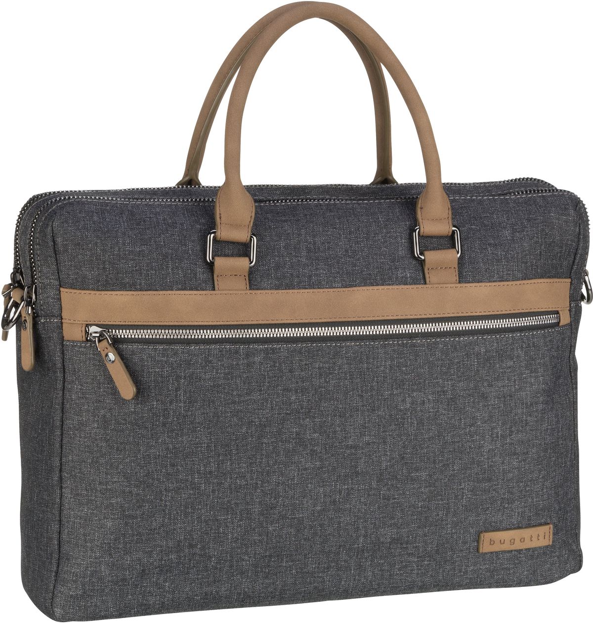 Bugatti Luce Workbag Large  in Grau (16.4 Liter), Aktentasche von Bugatti