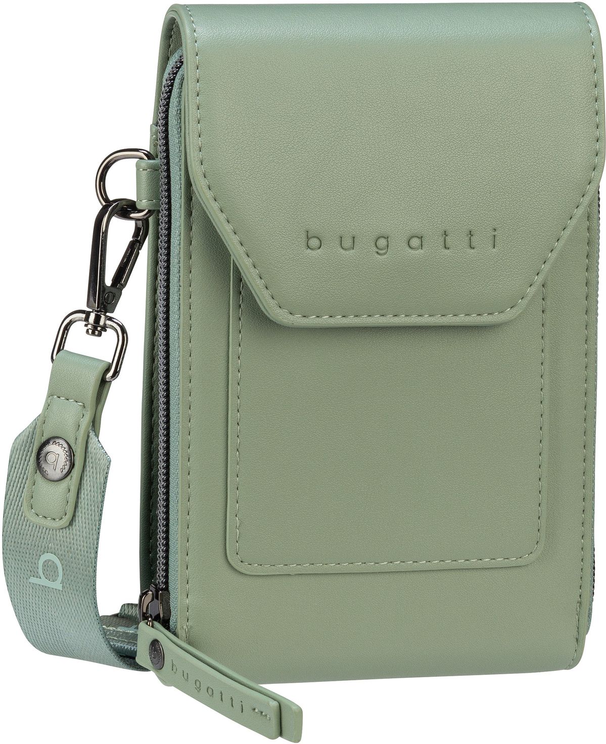 Bugatti Almata Crossover Purse Bag  in Grün (0.8 Liter), Umhängetasche von Bugatti