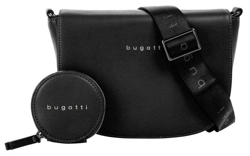 Bugatti - Bugatti Almata Schultertasche Schwarz Schwarz von Bugatti