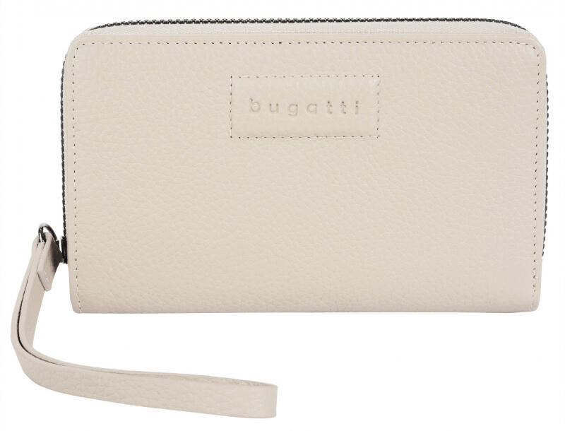 Bugatti - Bugatti Elsa RV-Damenbörse RFID-Schutz weiß Pink von Bugatti