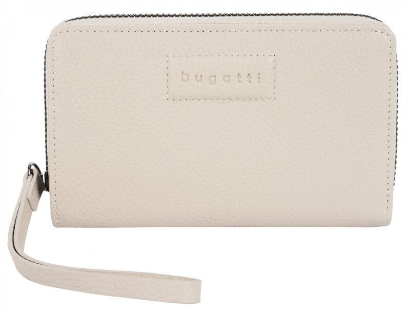 Bugatti - Bugatti Elsa RV-Damenbörse RFID-Schutz weiß Pink von Bugatti