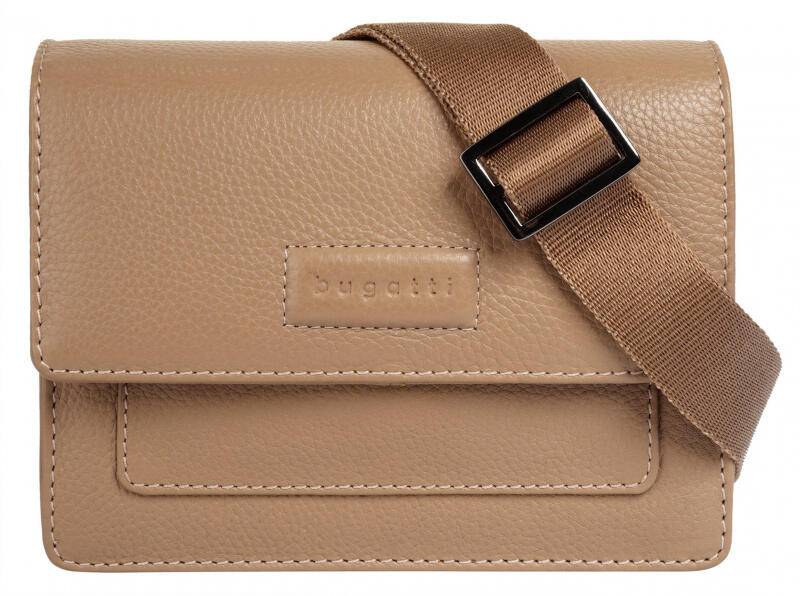 Bugatti - Bugatti Elsa Schultertasche klein sand Beige von Bugatti