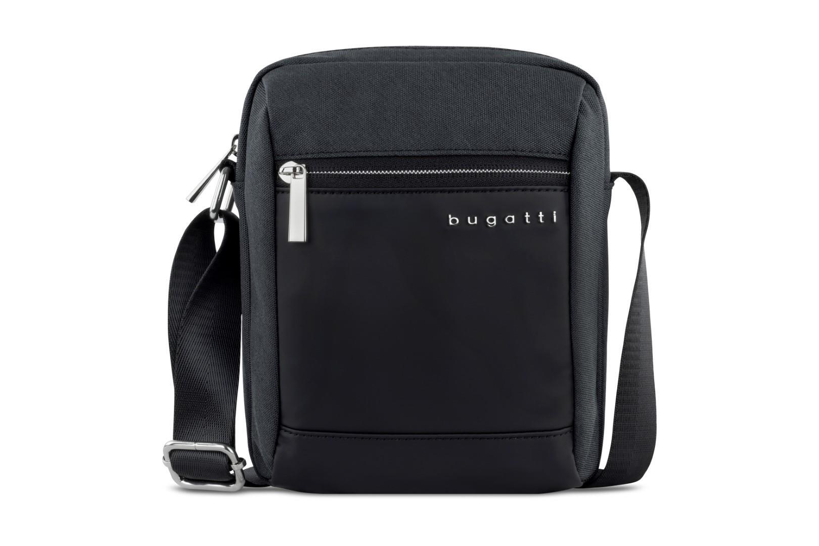 Bugatti - Business-Umhänger Sera Schultertasche Klein Anthrazit Anthrazit - Gr. - S von Bugatti