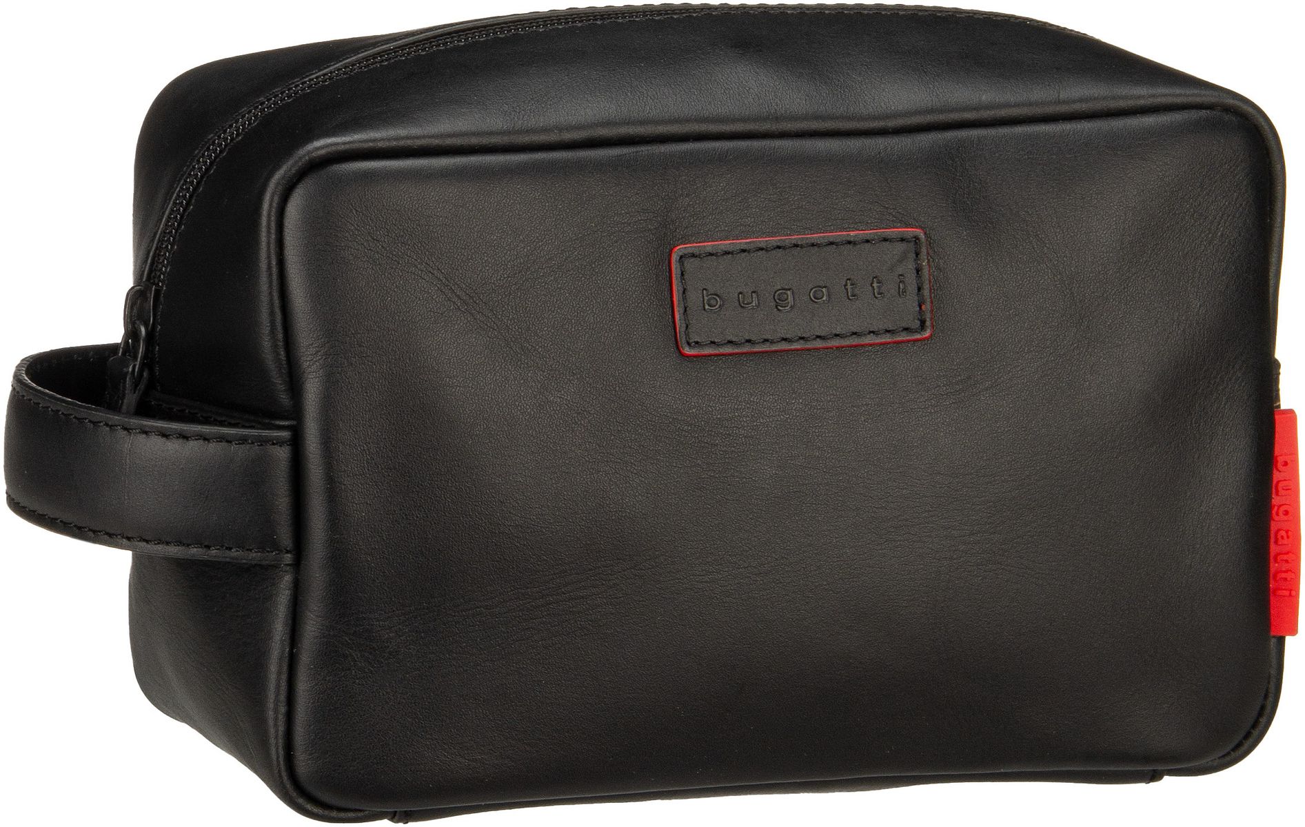 Bugatti Clark Washbag  in Schwarz (3 Liter), Kulturbeutel von Bugatti