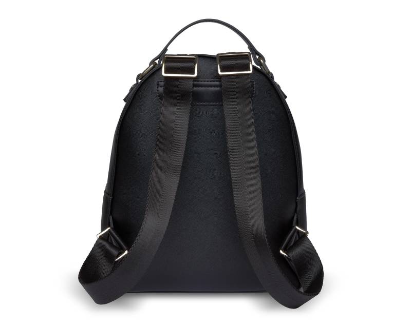 Bugatti - ELLA Rucksack klein schwarz saffiano von Bugatti