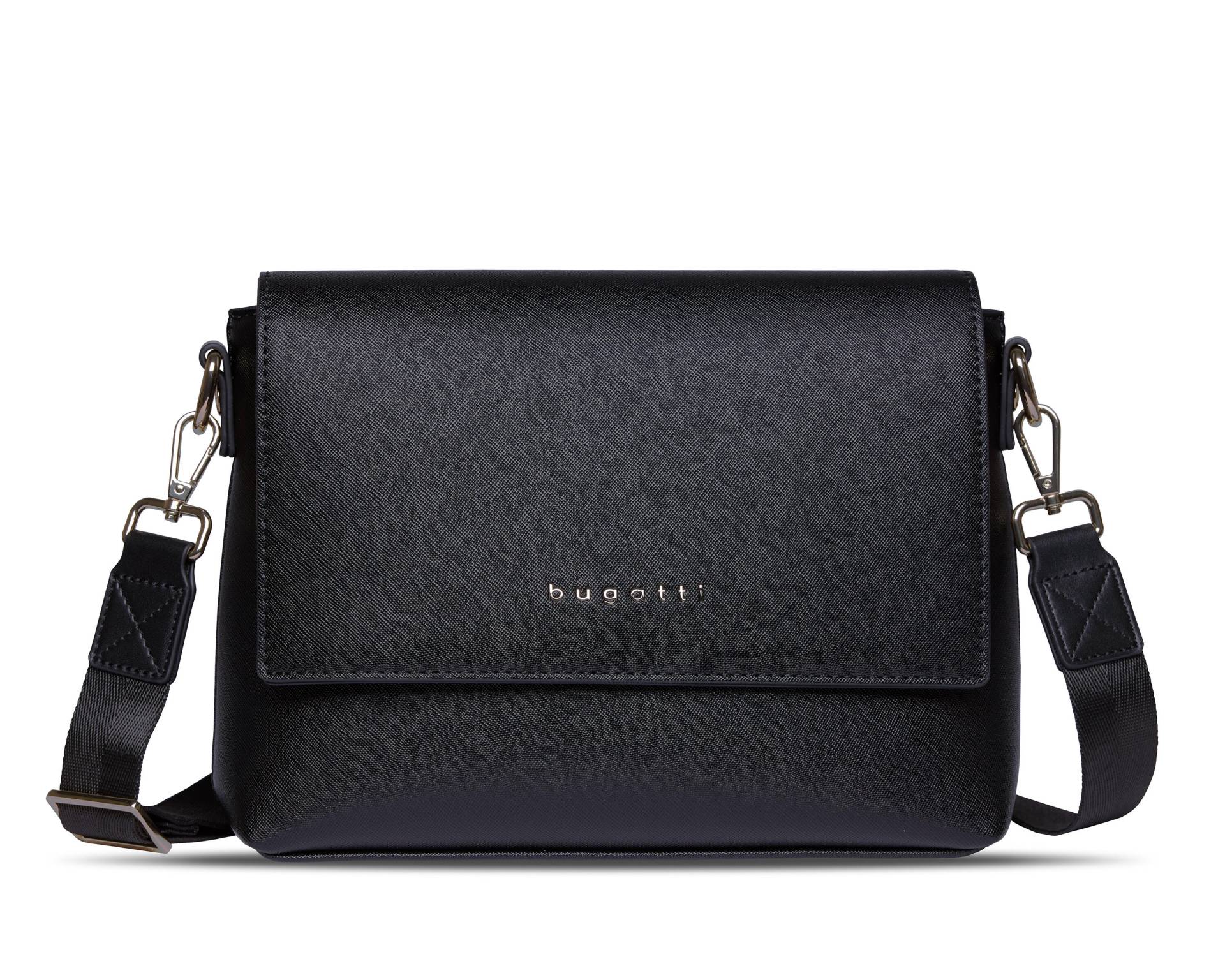 Bugatti - ELLA Schultertasche schwarz saffiano - Gr. - OS von Bugatti