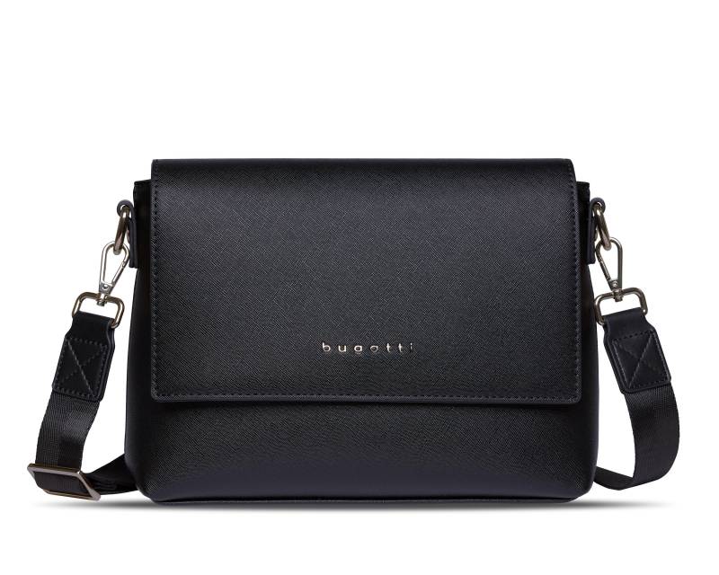 Bugatti - ELLA Schultertasche schwarz saffiano - Gr. - OS von Bugatti