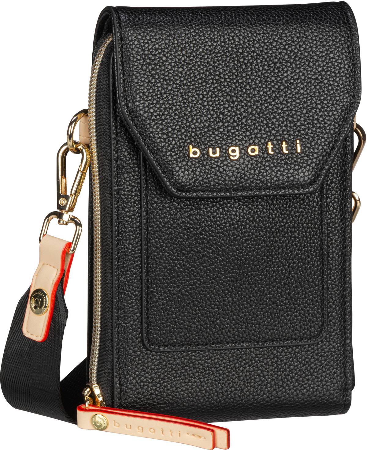 Bugatti Ella Crossover Purse Bag  in Schwarz (0.8 Liter), Umhängetasche von Bugatti