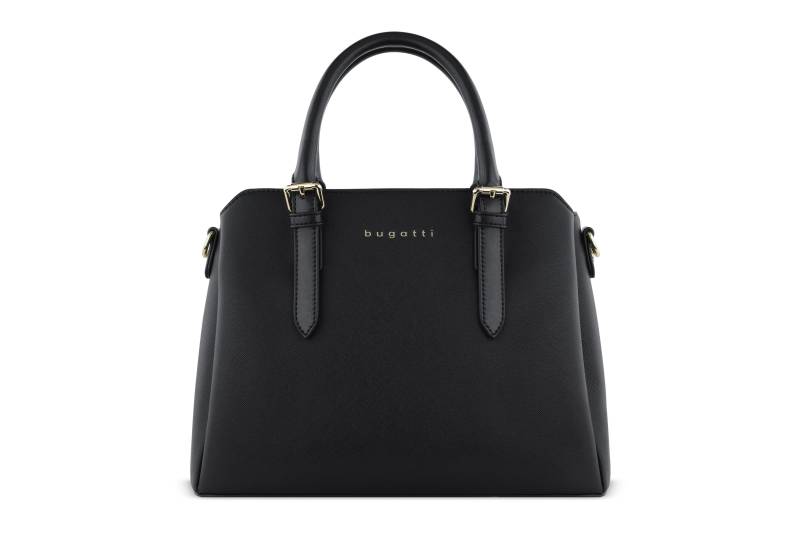 Bugatti - Ella Handtasche M schwarz saffiano von Bugatti