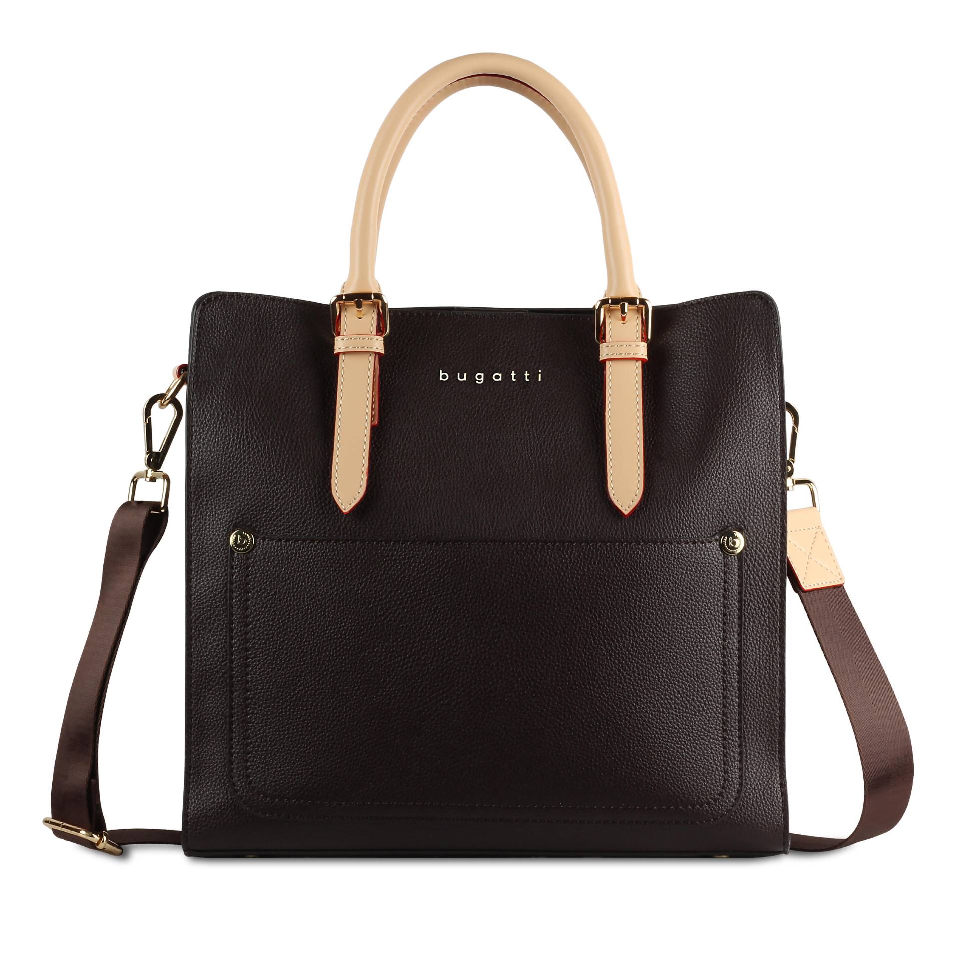 Bugatti - Ella Kurzgrifftasche L dunkelbraun von Bugatti