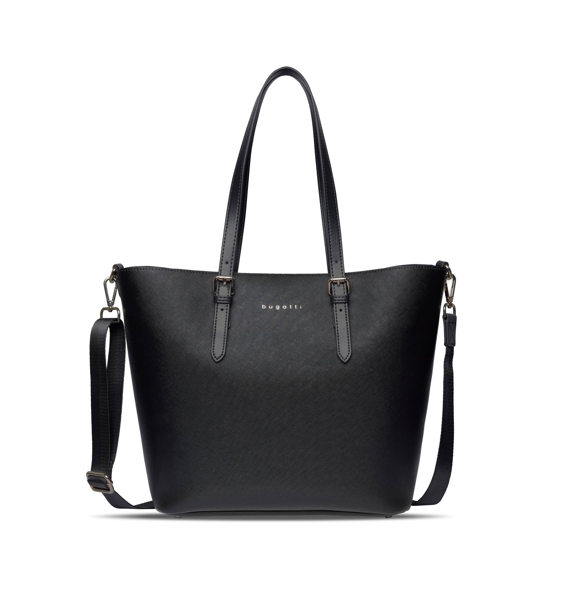 Bugatti - Ella Shopper L schwarz saffiano von Bugatti