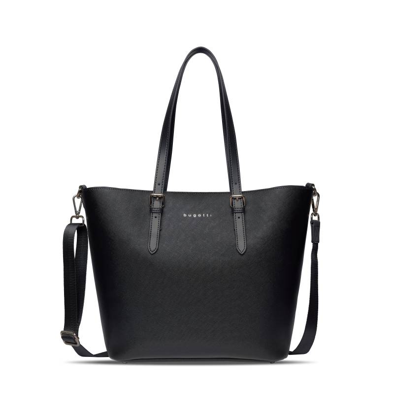 Bugatti - Ella Shopper L schwarz saffiano von Bugatti