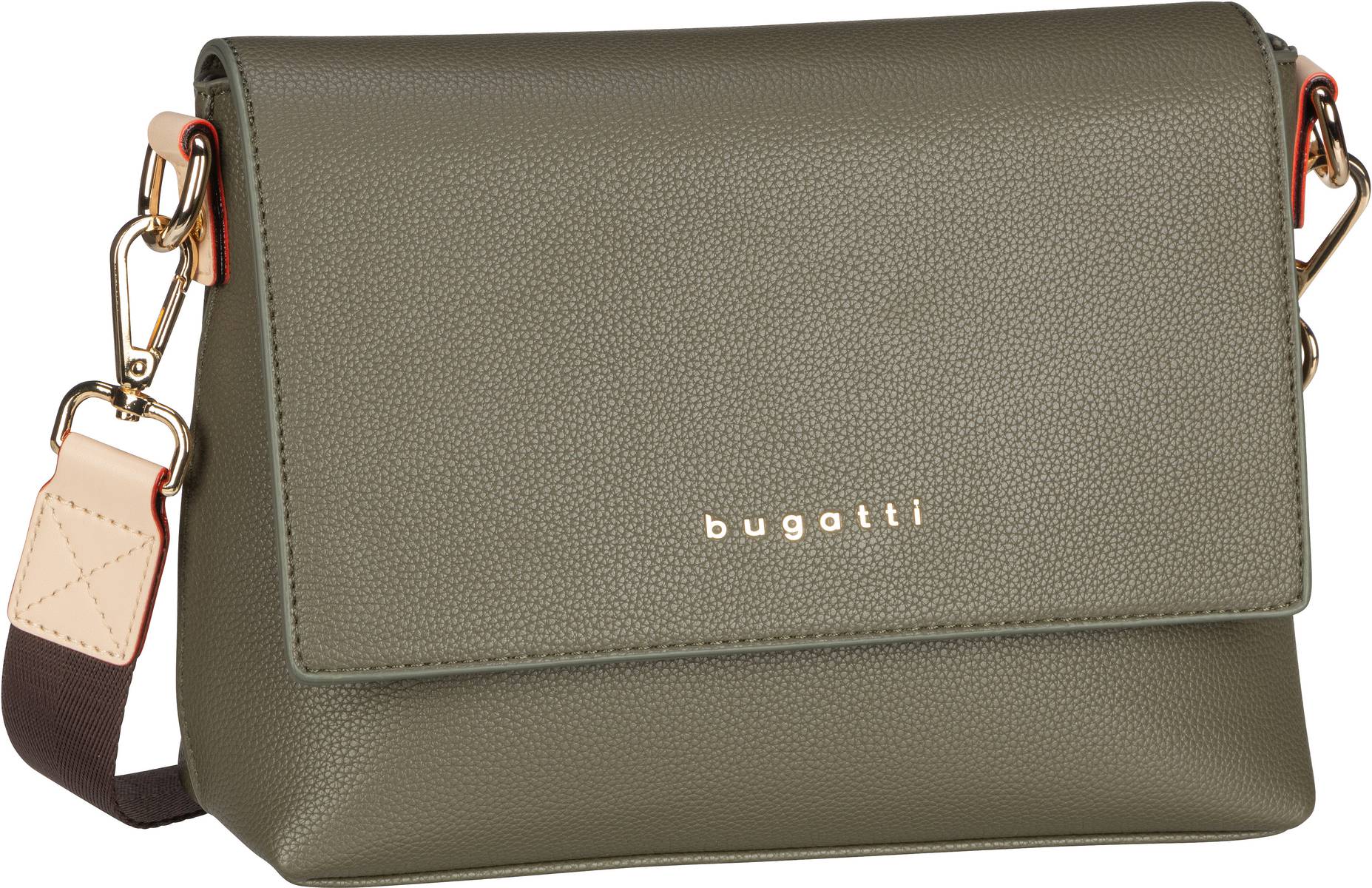 Bugatti Ella Shoulder Bag  in Oliv (3.6 Liter), Umhängetasche von Bugatti