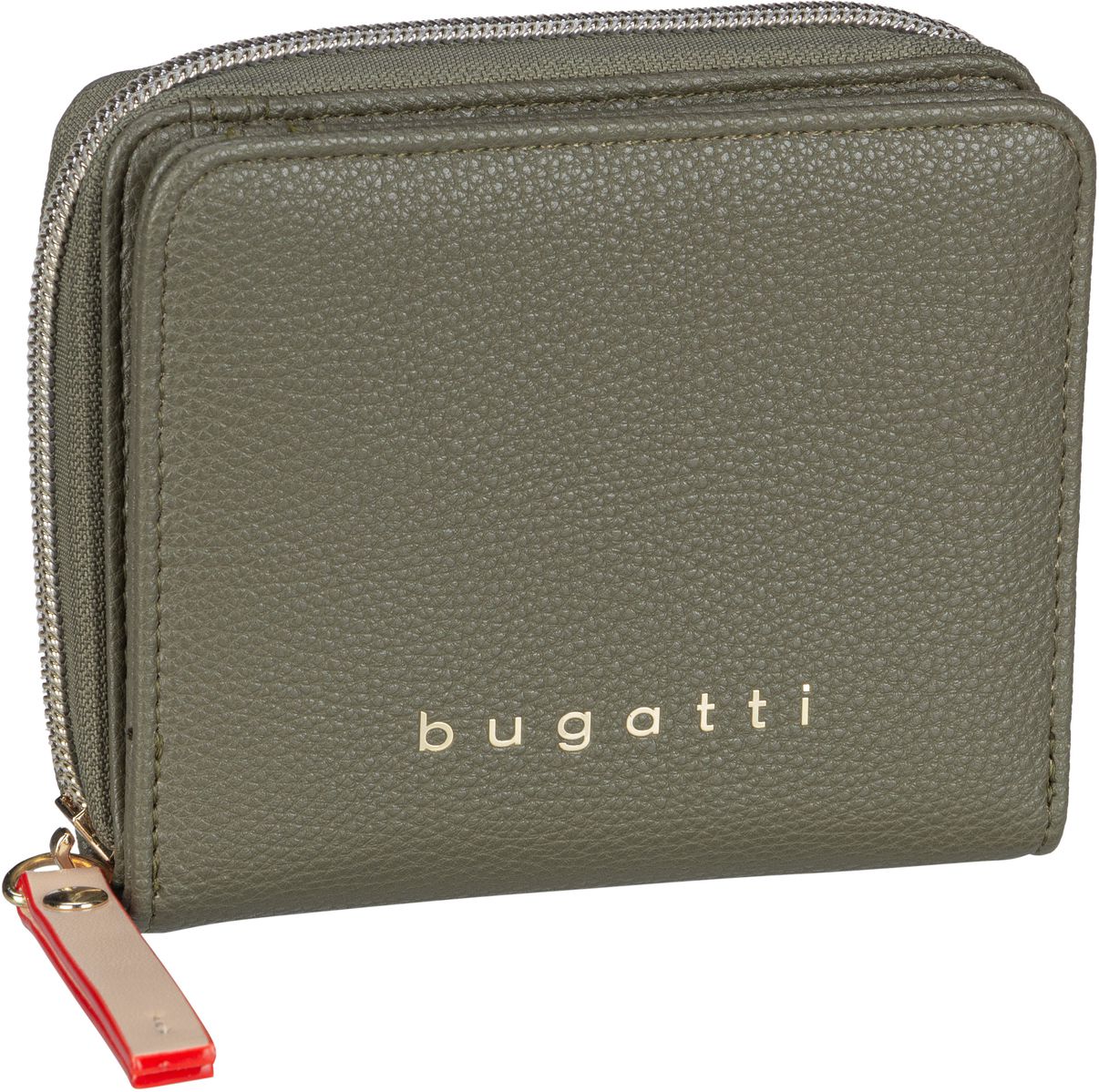 Bugatti Ella Zipped Ladies Purse  in Oliv (0.4 Liter), Geldbörse von Bugatti