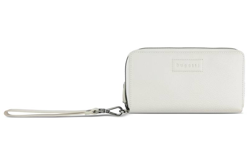 Bugatti - Elsa Doppel-RV-Damenlangbörse / Long ladies wallet double zip weiß - Gr. - OS von Bugatti