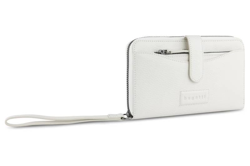 Bugatti - Elsa RV-Damenlangbörse + Schlüsseletui/ Long ladies zip wallet + key case weiß - Gr. - one size von Bugatti