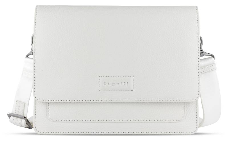 Bugatti - Elsa Schultertasche M / cross-shoulder bag M weiß von Bugatti