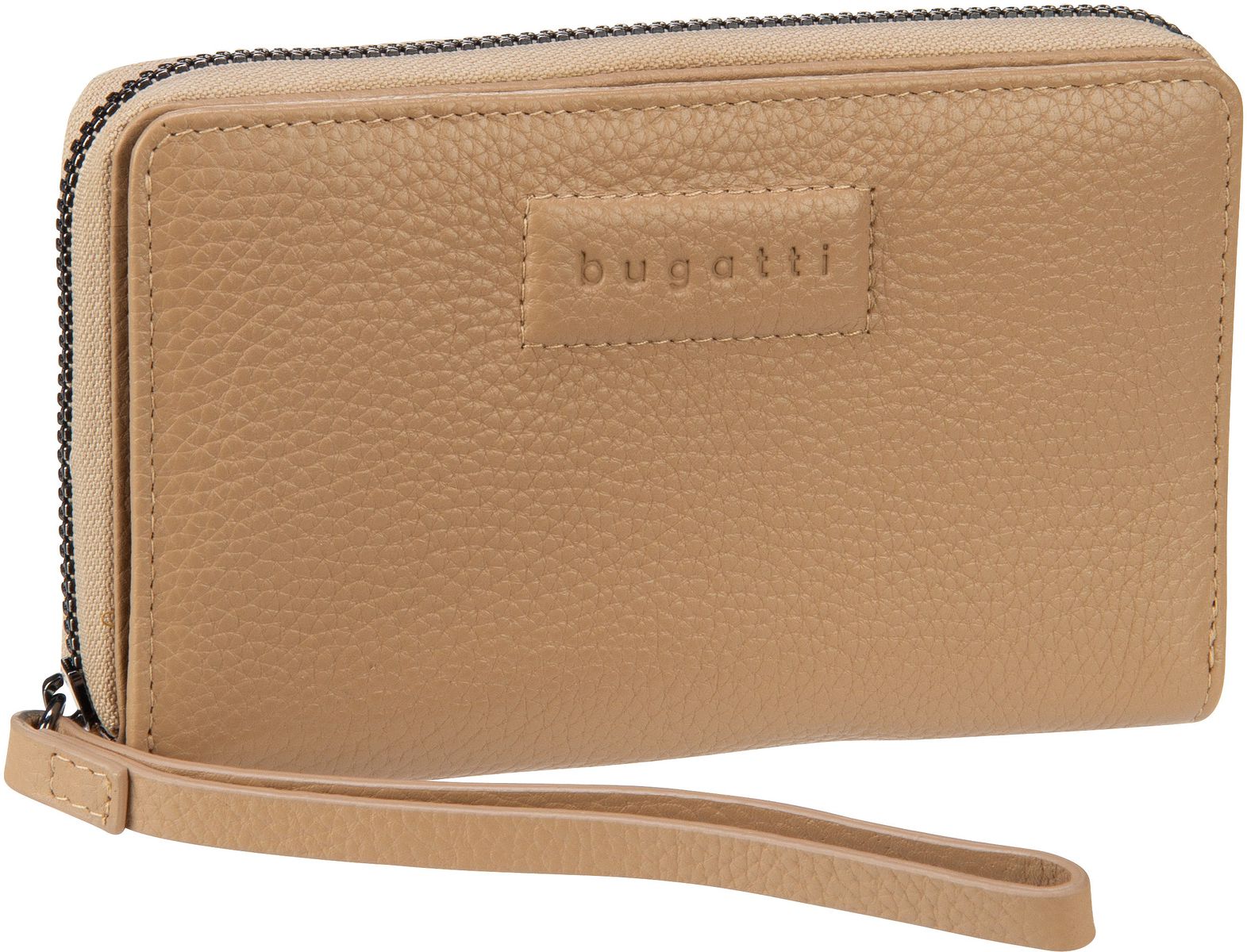 Bugatti Elsa Zip Ladies Wallet II  in Beige (0.5 Liter), Geldbörse von Bugatti