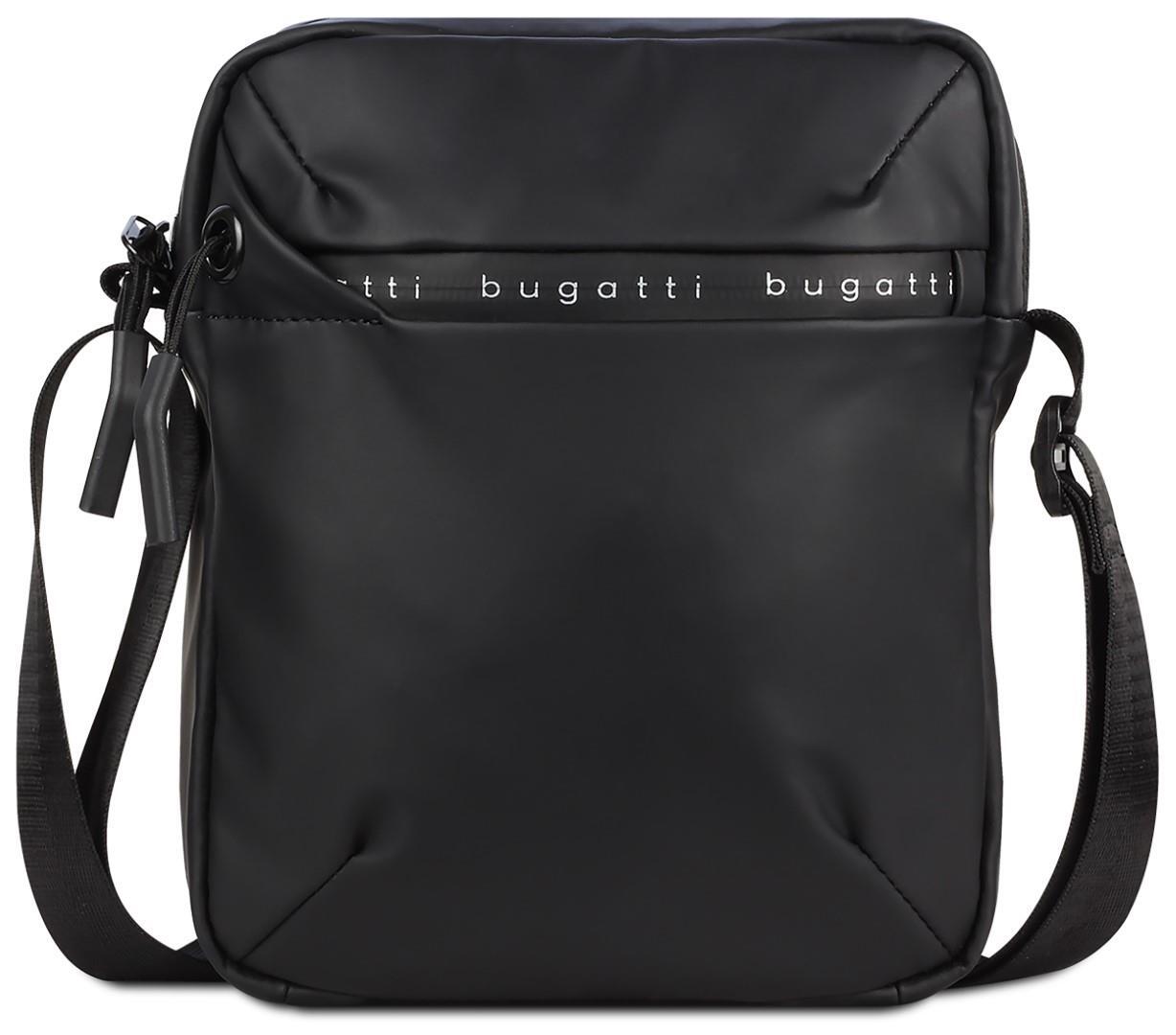 Bugatti - Handtaschen M. Rv Blanc Schultertasche S Schwarz Schwarz von Bugatti