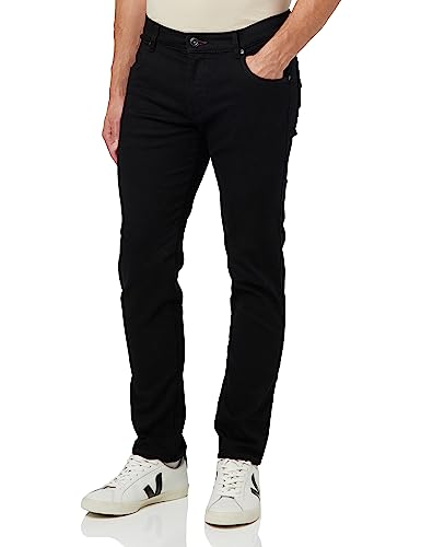 bugatti Herren 3038d-76682 Loose Fit Jeans, Schwarz (Black 290), 38W / 32L EU von bugatti