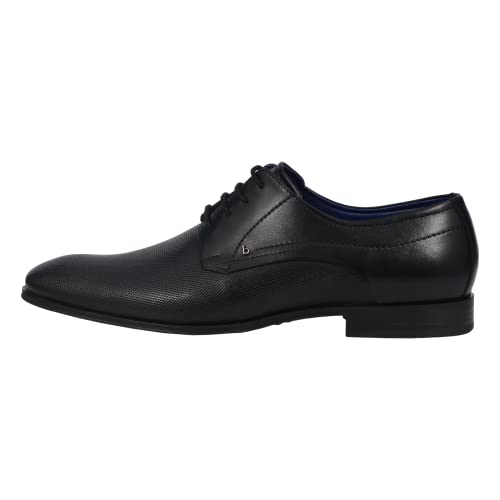 bugatti Herren Businessschuhe, Männer Business Schnürer,Schnuerer,straßenschuhe,Strassenschuhe,Schnuerung,lace-up Shoes,schwarz (1000),45 EU / 10 UK von bugatti