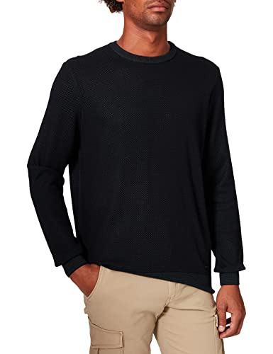 bugatti Herren 7400-85530 Pullover, grün, XXL von bugatti