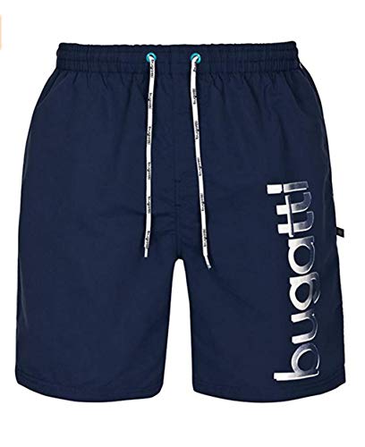 Bugatti - Herren Badeshort in Marineblau, türkis oder schwarz, Navy (Marine), 3XL von bugatti