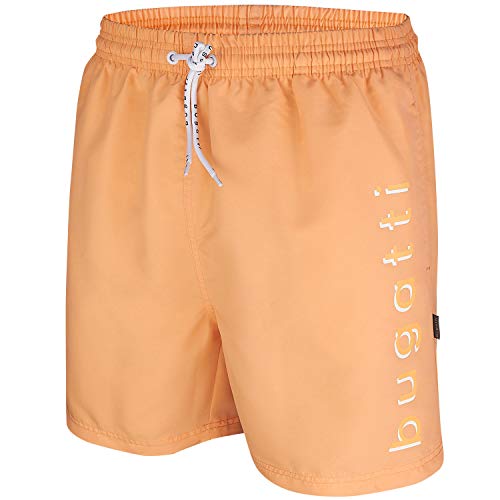 bugatti Herren Badeshorts Gennaro (L, Orange) von bugatti