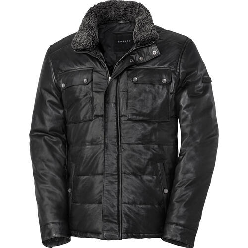 Bugatti Herren Leder-Steppjacke von Bugatti