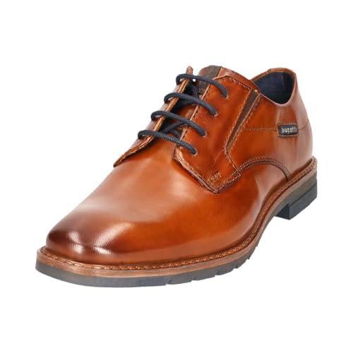 bugatti Herren Schnürstiefel, Männer Stiefel Kaltfutter,Chukka Boots,schnürung,Boots,Winterstiefel,Winterschuhe,Cognac (6300),43 EU/EU UK von bugatti