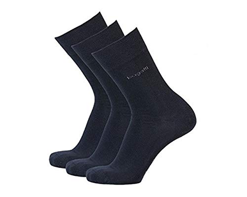 Bugatti Herren Socken 3er-Pack 6703 / Men Socks 3 Pack (39-42, 545 Dark Navy) von bugatti