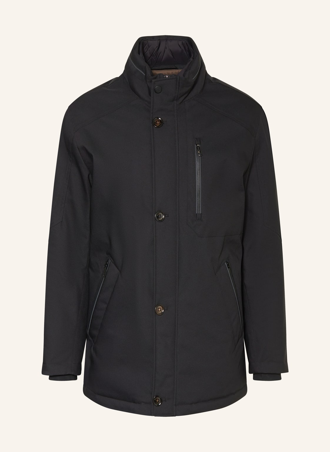 Bugatti Jacke Mit Herausnehmbarer Blende schwarz von Bugatti