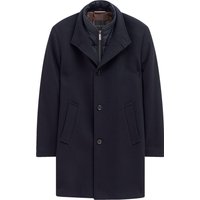 Bugatti Kurzmantel aus einem Woll-Mix mit Steppblende und Stehkragen in 27 von Bugatti