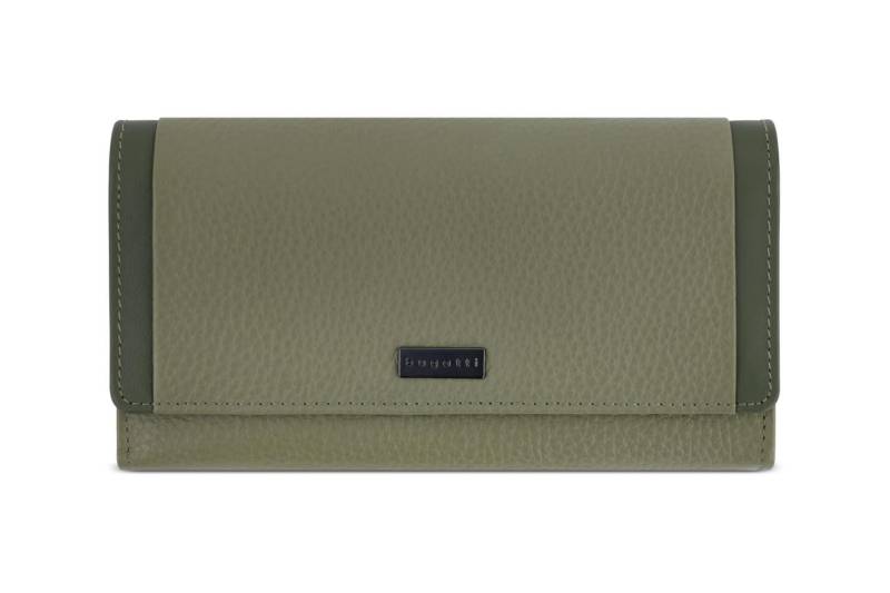 Bugatti - Langbörse Sina Damenlangbörse Mit Überschl Grün Grün von Bugatti