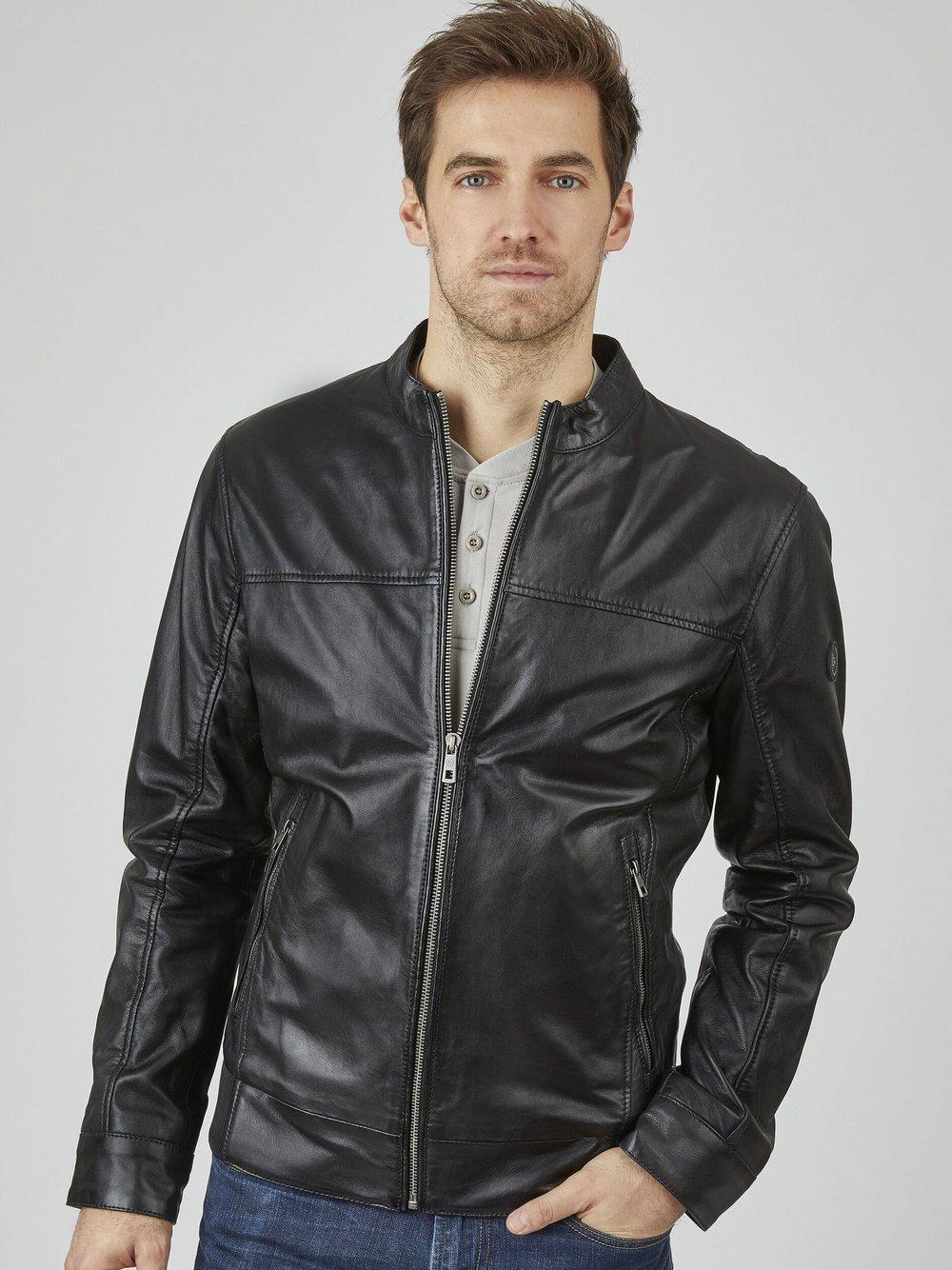 Bugatti Lederjacke Herren, schwarz von Bugatti