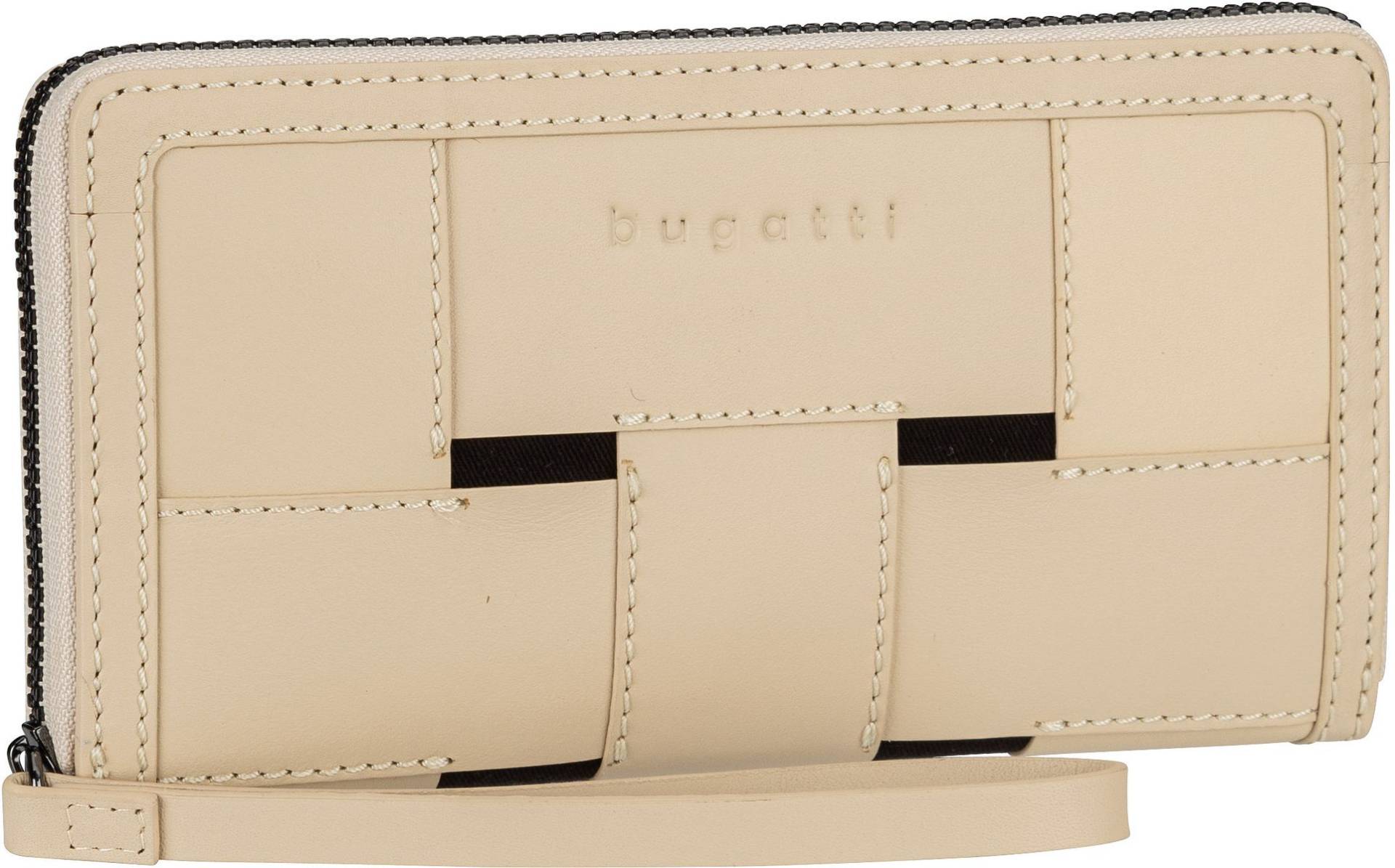 Bugatti Lia Zip Ladies Longpurse  in Beige (0.4 Liter), Geldbörse von Bugatti