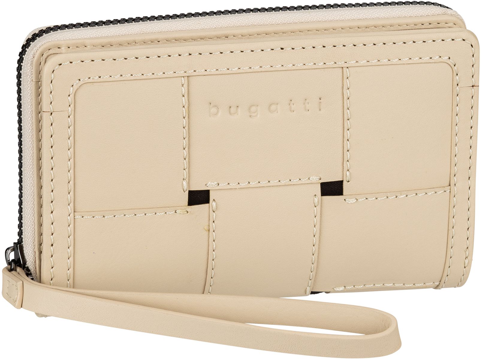 Bugatti Lia Zip Ladies Wallet  in Beige (0.6 Liter), Geldbörse von Bugatti